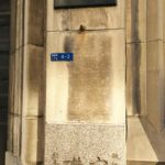 登録有形文化財のプレート