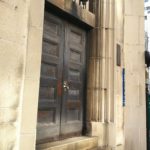 日本基督教団 浪花教会の鉄扉