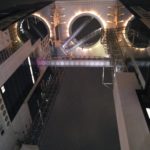 空中庭園を下から見上げたところ